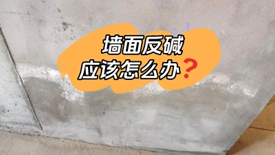 墻面反堿怎么辦？給你支幾招！
