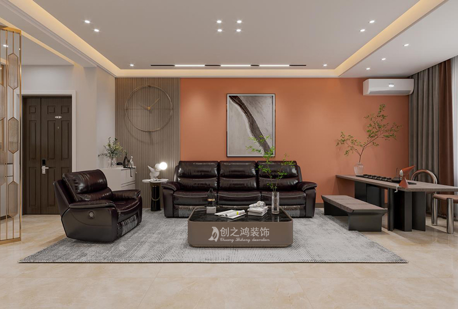 格調(diào)平園130㎡現(xiàn)代簡約風(fēng)格裝修效果圖！
