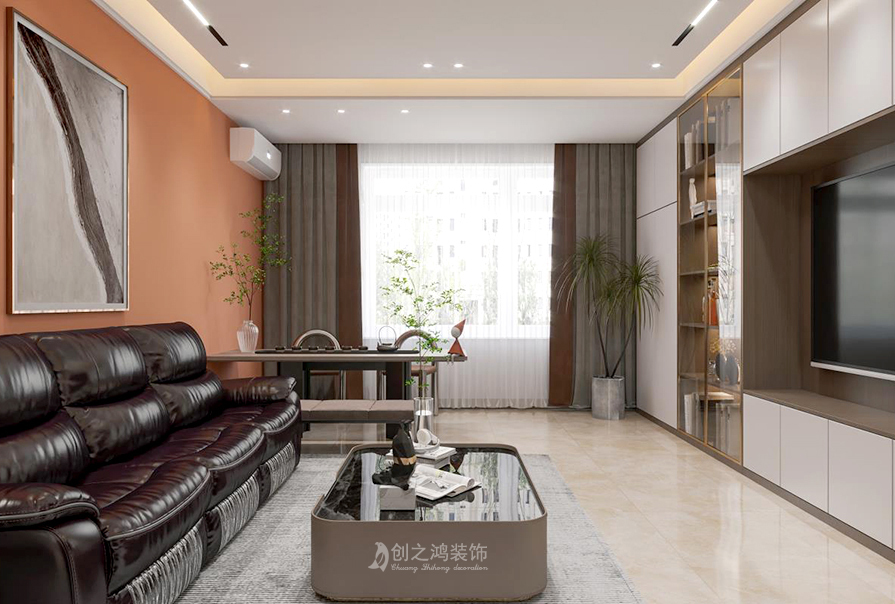 格調(diào)平園130㎡現(xiàn)代簡約風(fēng)格裝修效果圖！