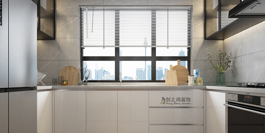 融創(chuàng)御園155㎡現(xiàn)代極簡(jiǎn)裝修實(shí)景圖！
