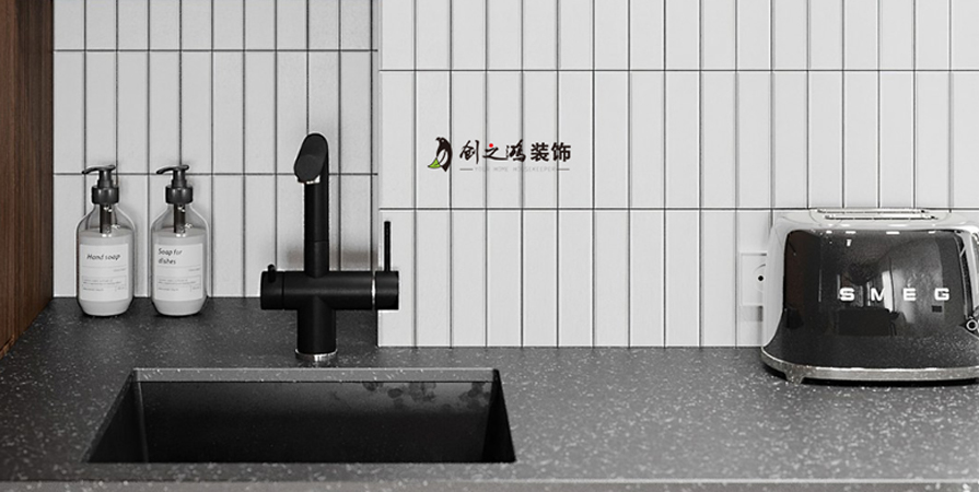 財信河西府141㎡北歐風(fēng)格三居室裝修案例